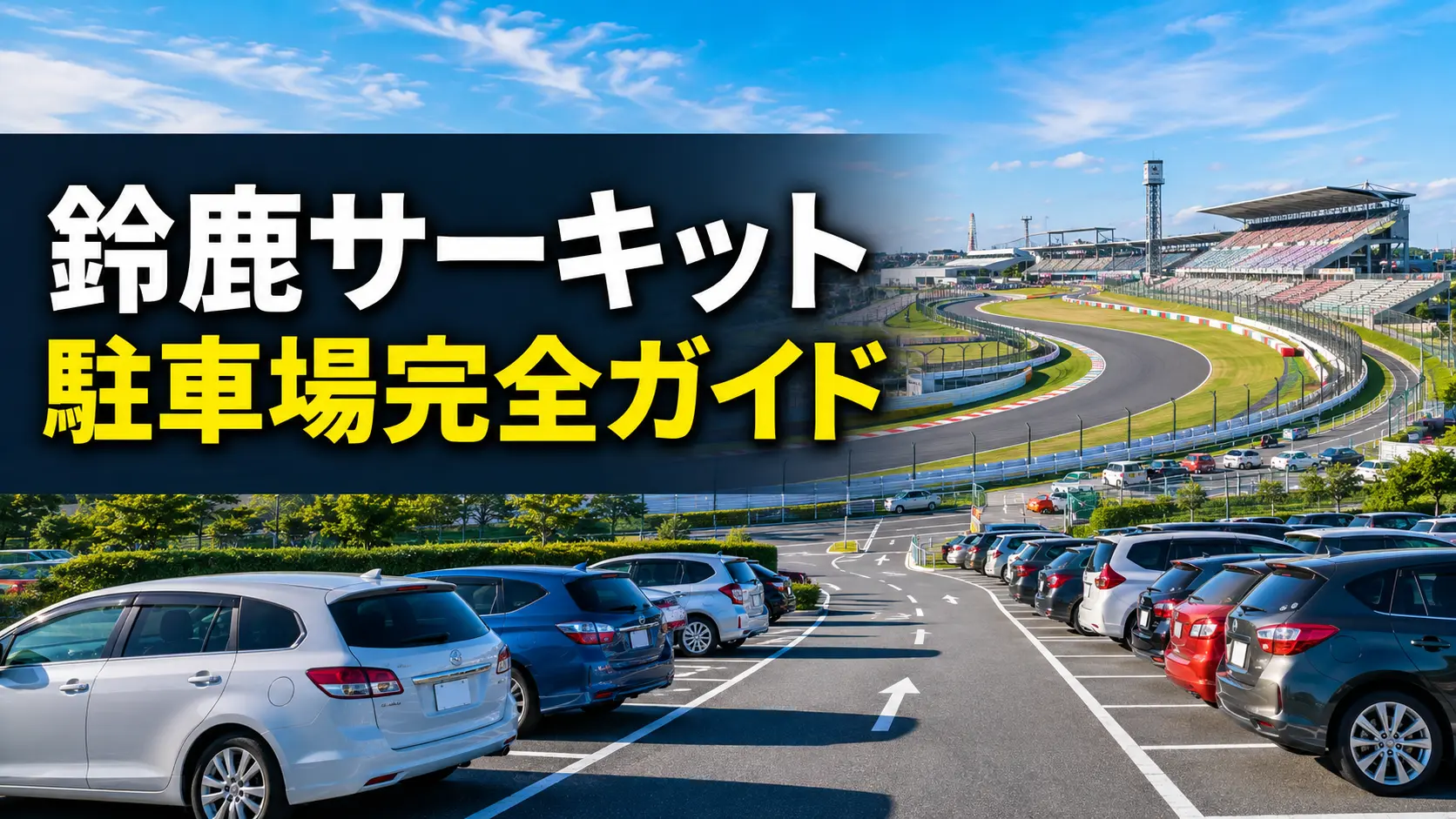 鈴鹿サーキット駐車場完全ガイド｜F1・鈴鹿8耐の予約方法と渋滞